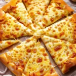 Garlic cheese pizza