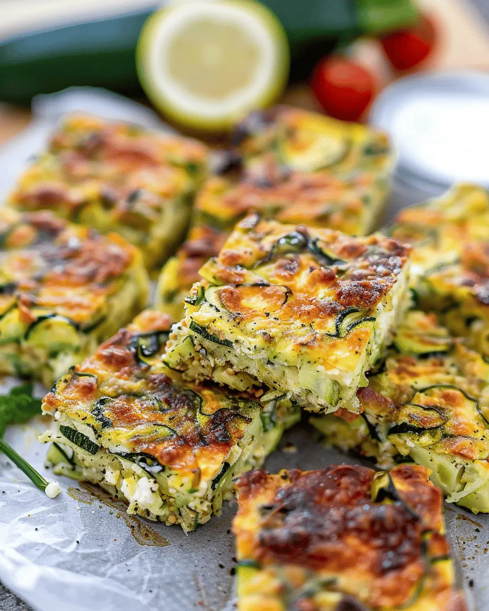 Vegetarian Zucchini Slice: Easy, Flavorful Twist for Every Meal
