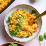 Red Lentil and Rice Casserole