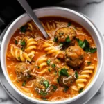 Creamy Italian Meatball Soup