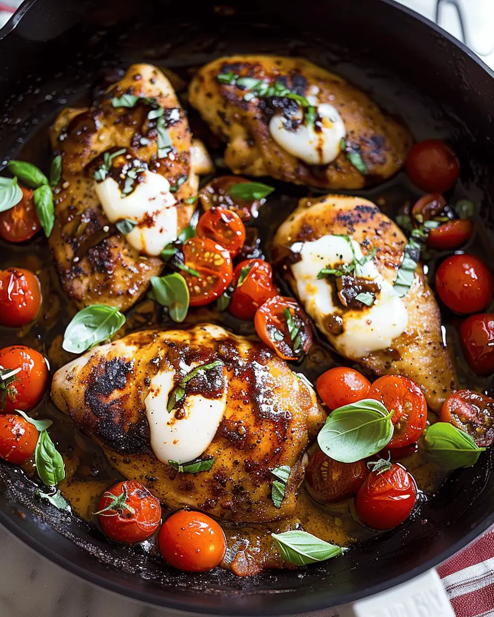 One Pan Balsamic Chicken: Easy, Juicy Recipe for Dinner Bliss