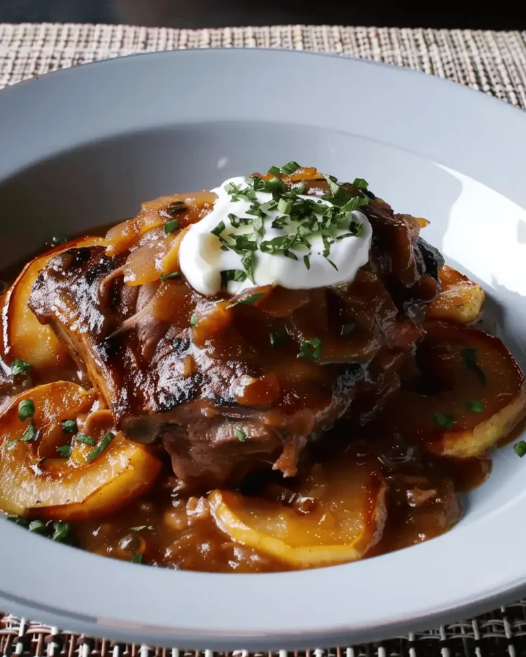 Apple Cider Braised Pork Shoulder