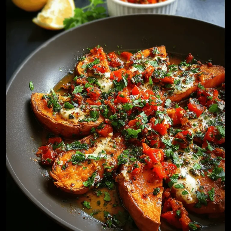 Mediterranean Sweet Potatoes