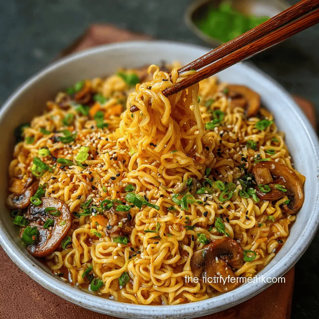 Saucy Ramen Noodles Vegan: Indulge in a Flavorful Twist