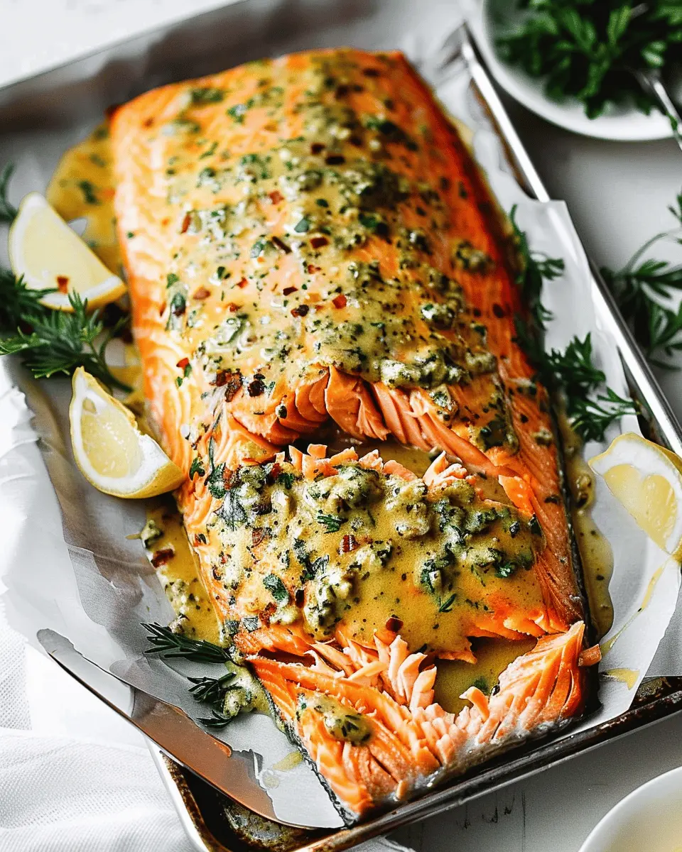 Dijon Baked Salmon: Easy Recipe with Turkey Bacon Delight