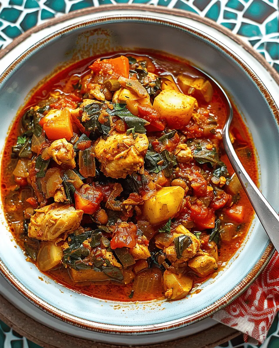 Moroccan Chicken Stew: Easy Recipe for a Hearty Family Meal