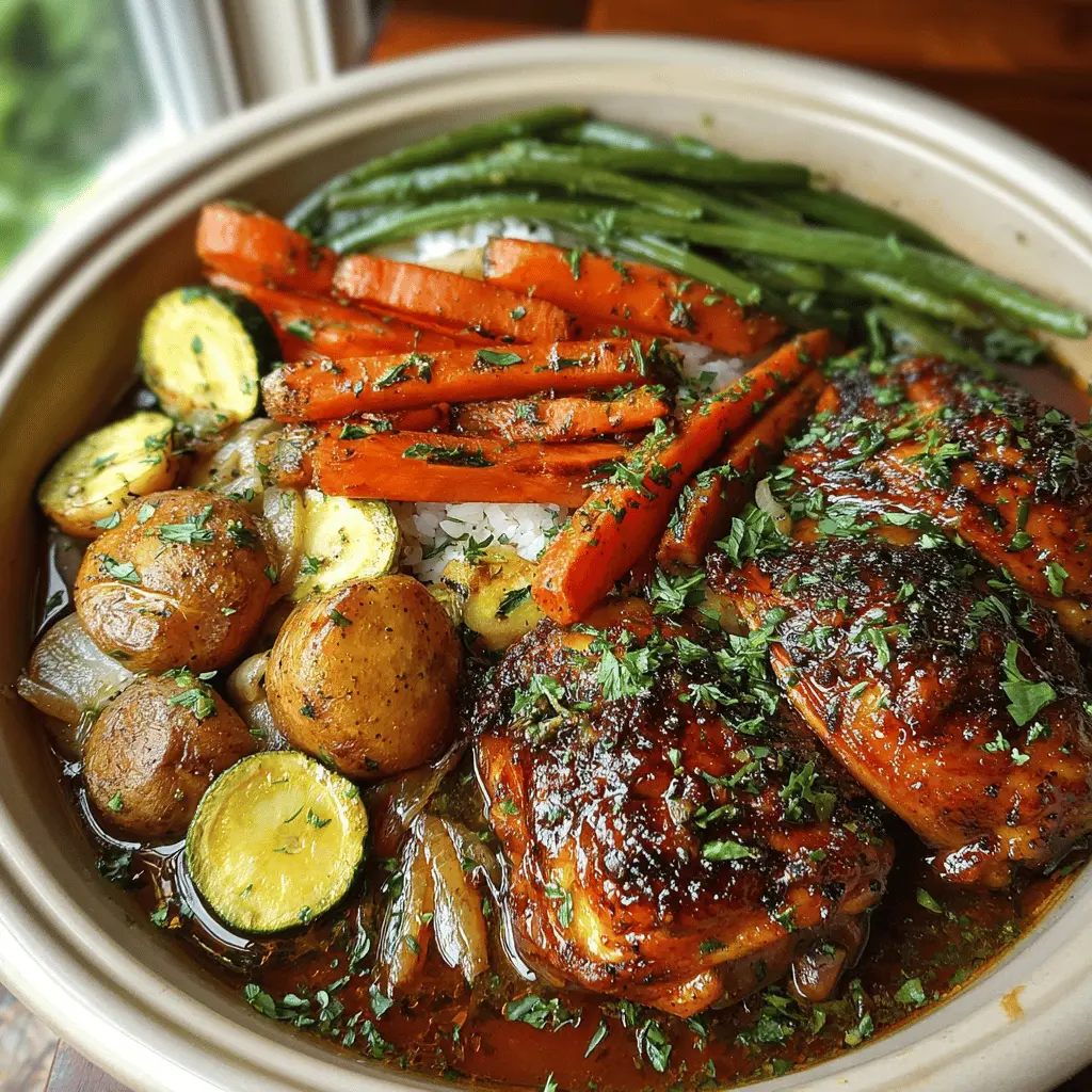 Slow Cooker Honey Garlic Chicken: Easy Veggie Delight for Home Chefs