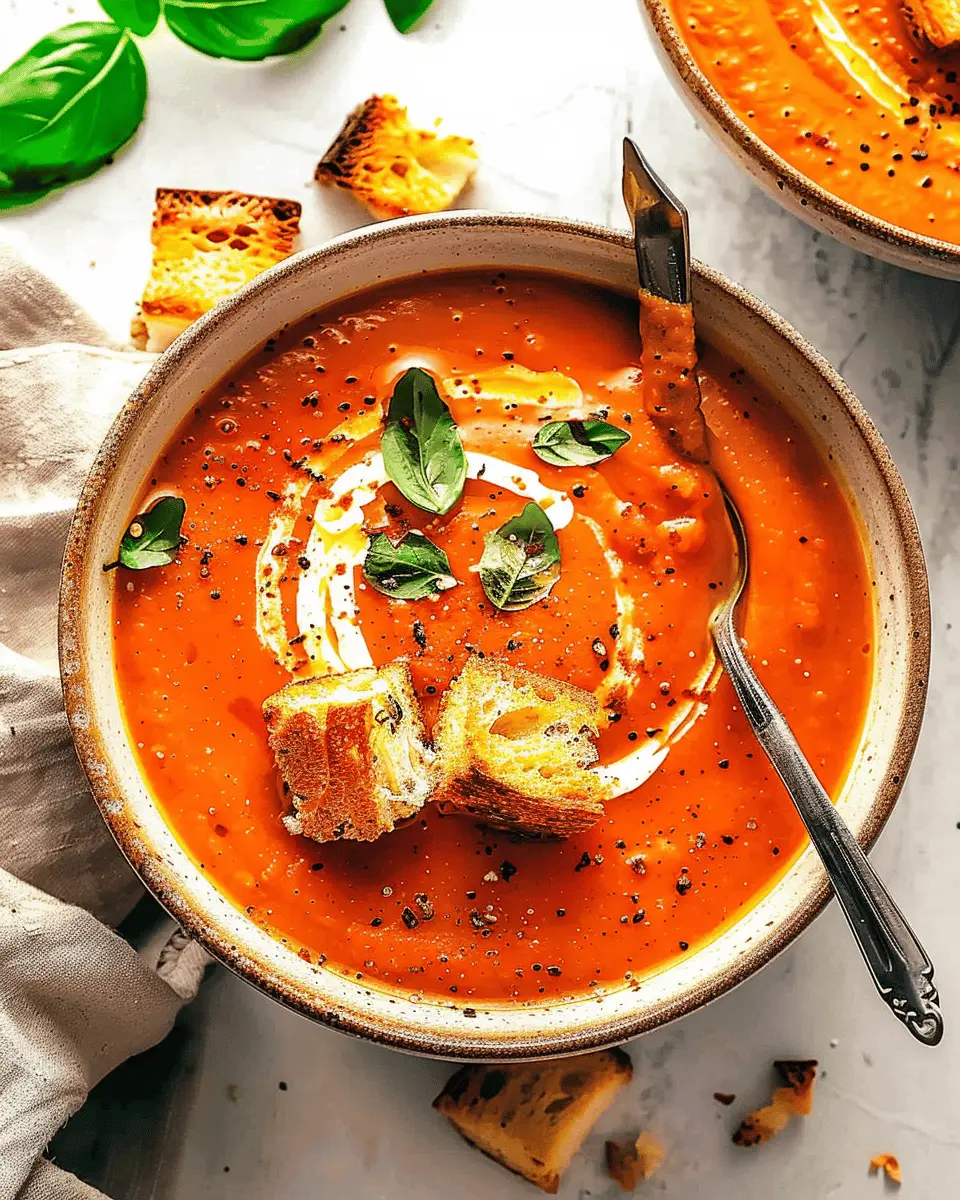 Roasted Tomato Soup: The Best Comfort Food for Your Soul