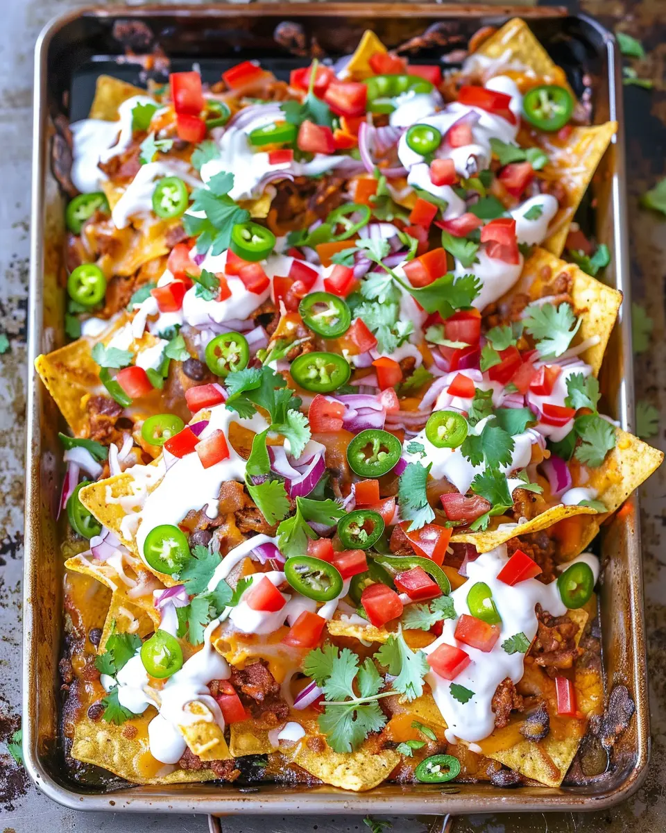 Sheet Pan Nachos with Turkey Bacon: Easy, Indulgent Family Treat
