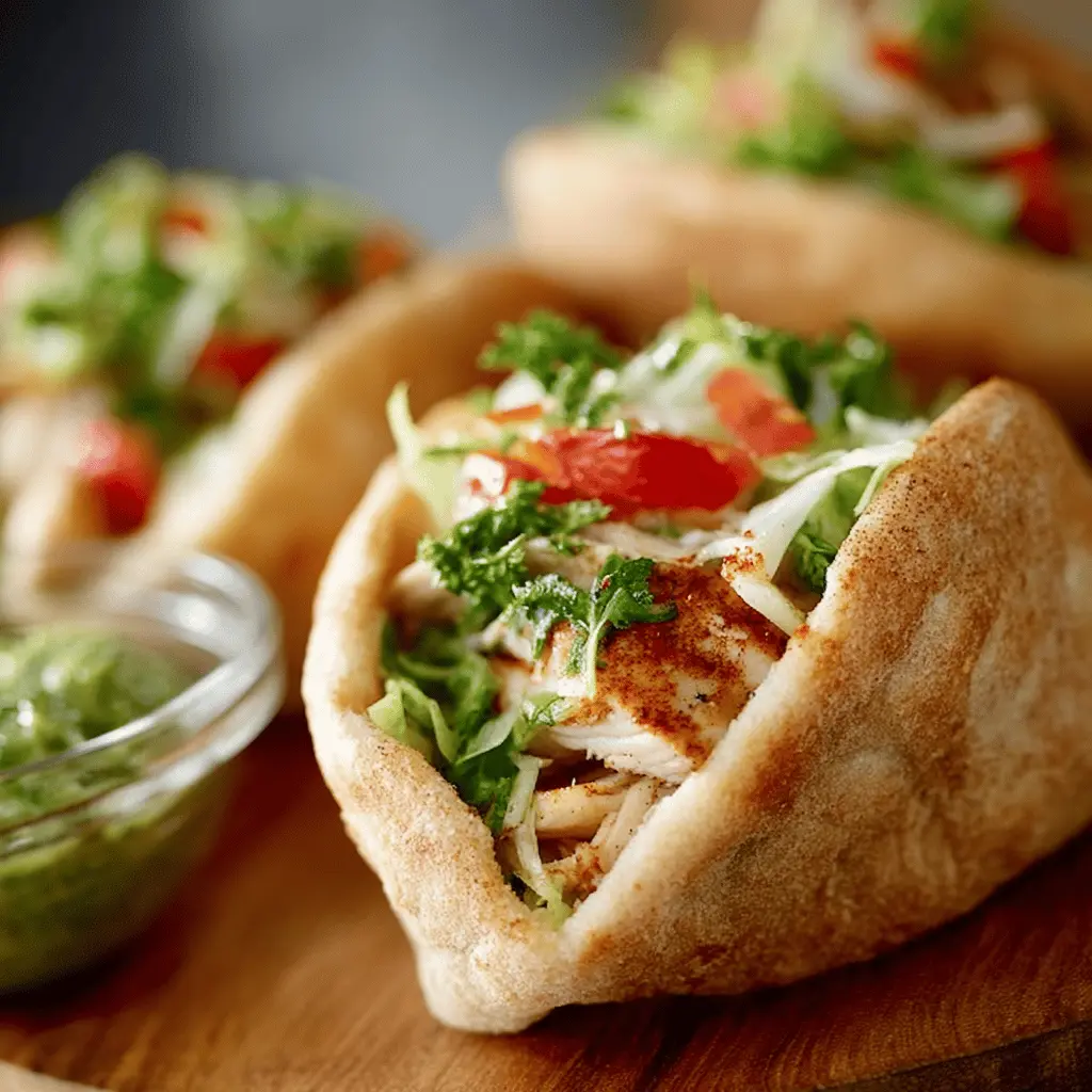 Mini pita pockets: Easy, delicious bites with turkey bacon and chicken ham
