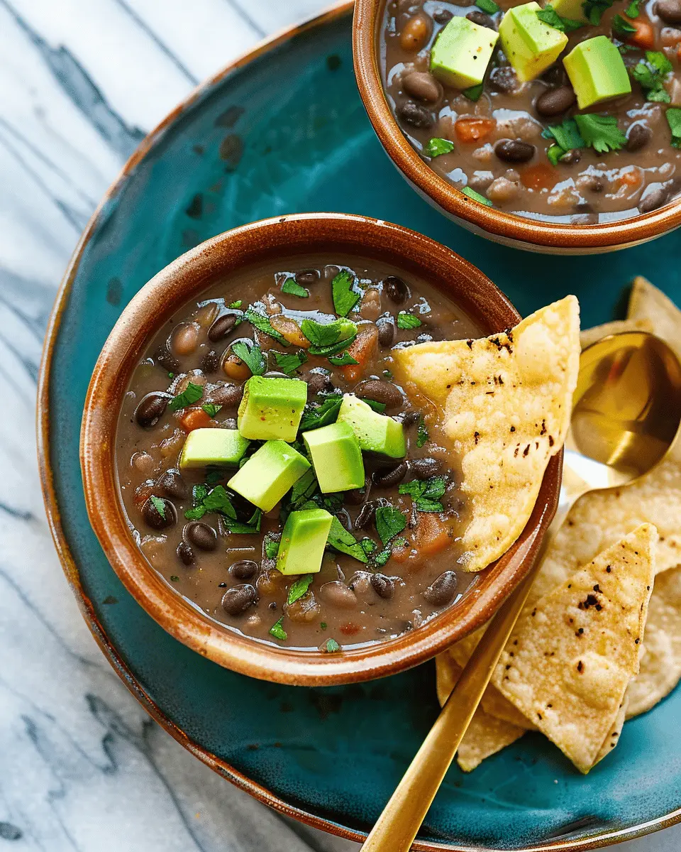 Spicy Black Bean Soup: A Easy and Flavorful Twist for All