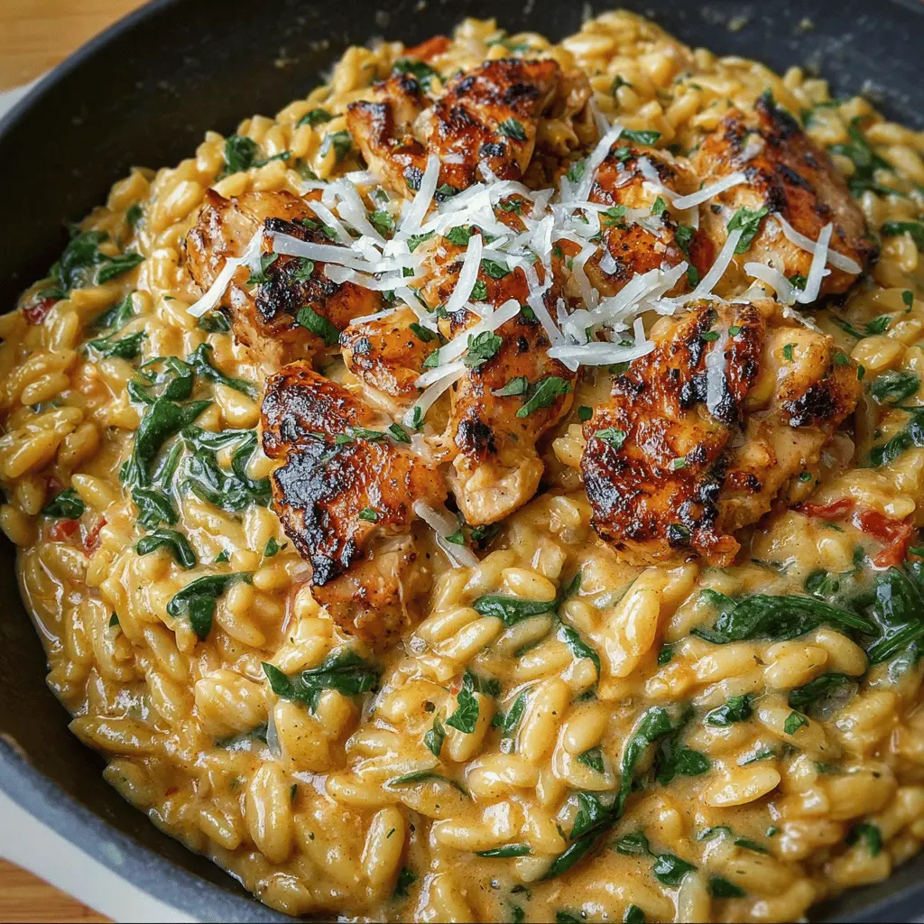 Marry Me Chicken Risoni: A Cozy and Indulgent Family Delight