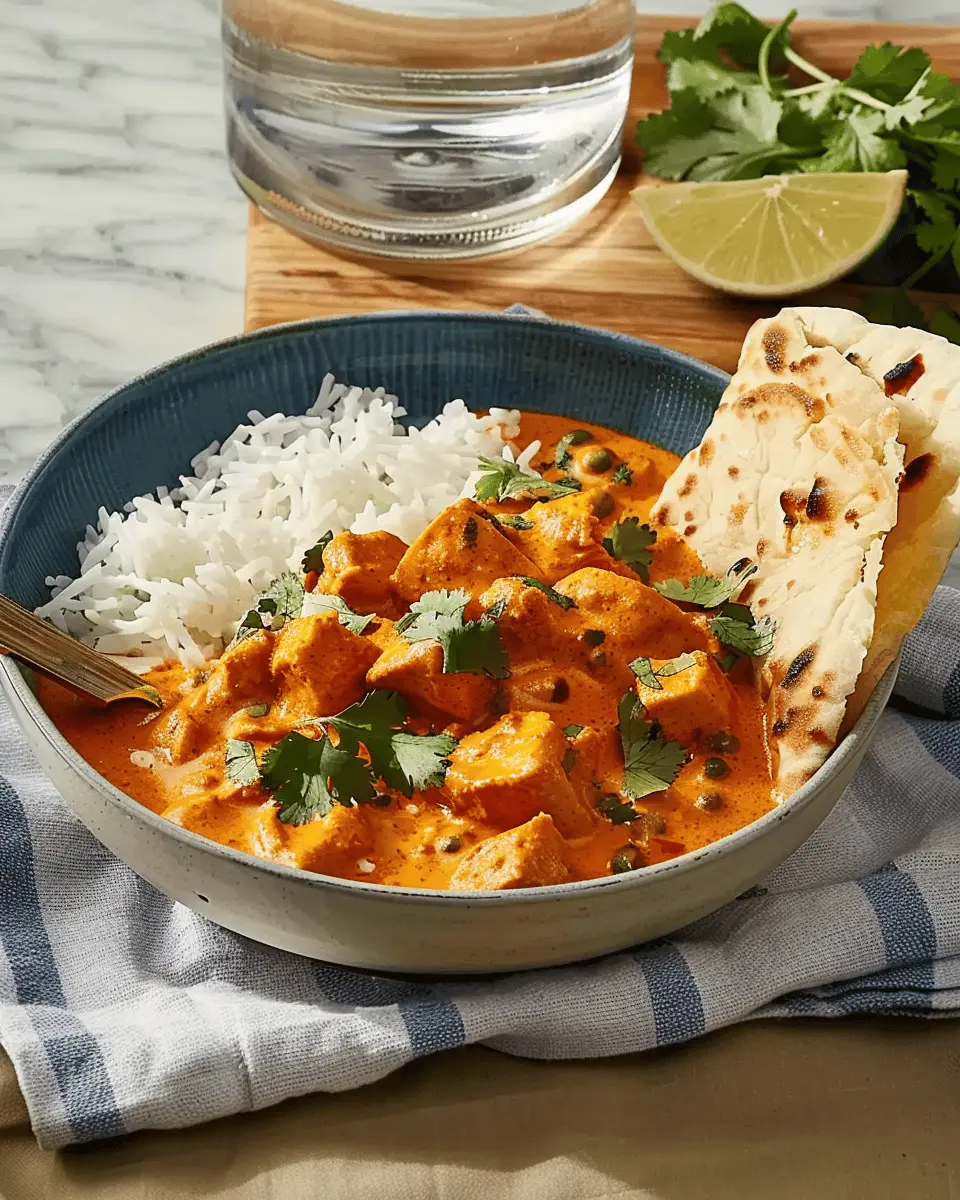Creamy Indian Spice Butter Chicken: Indulgent Comfort Food Delight