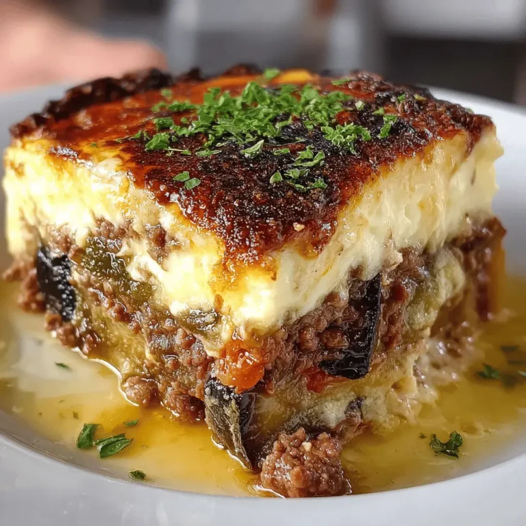 utrageously Delicious Greek Moussaka