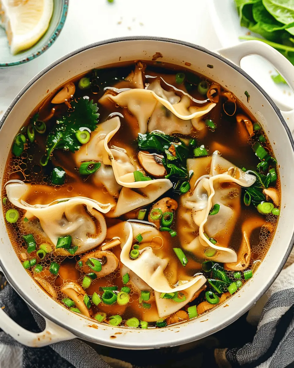 Savory Asian Potsticker Soup: Best Comfort Food You’ll Love