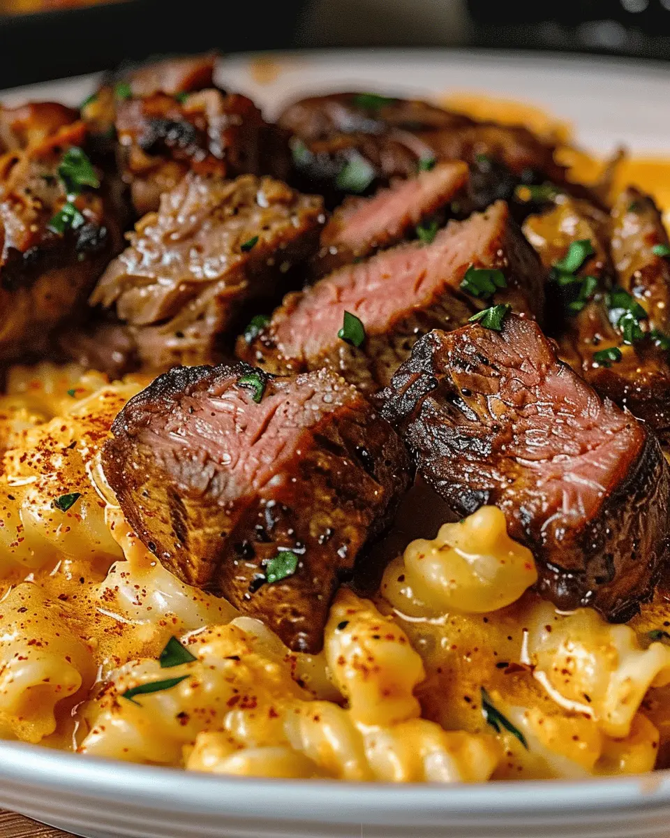 Cajun Steak Tips in Cheesy Turkey Bacon Delight: A Juicy Treat