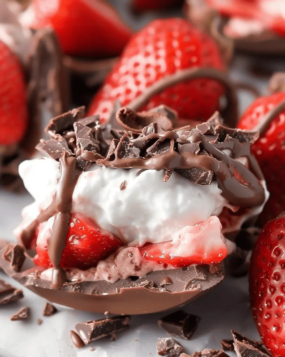Chocolate Strawberry Yogurt Clusters: Easy Indulgence at Home