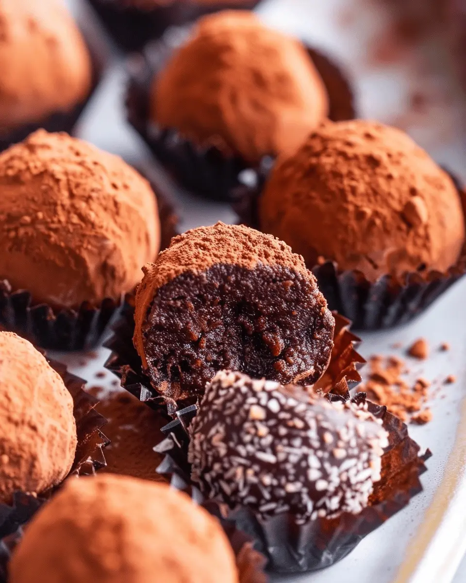 Chocolate Vegan Truffles: Easy 3-Ingredient Indulgence for All