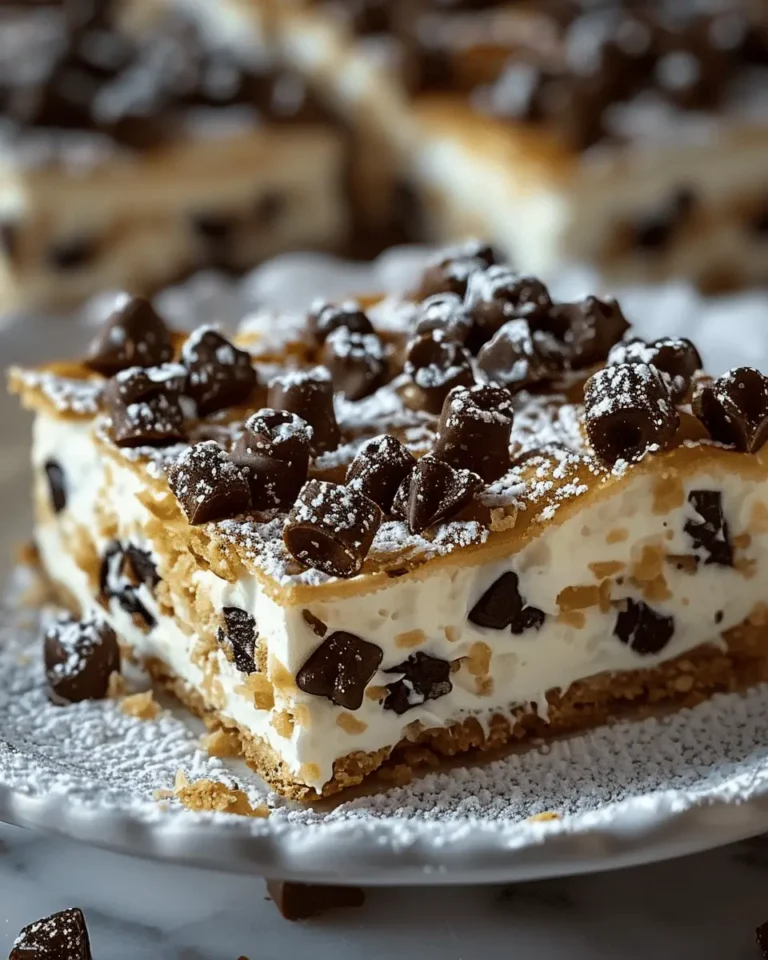Classic Cannoli Squares That Will Wow Your Taste Buds