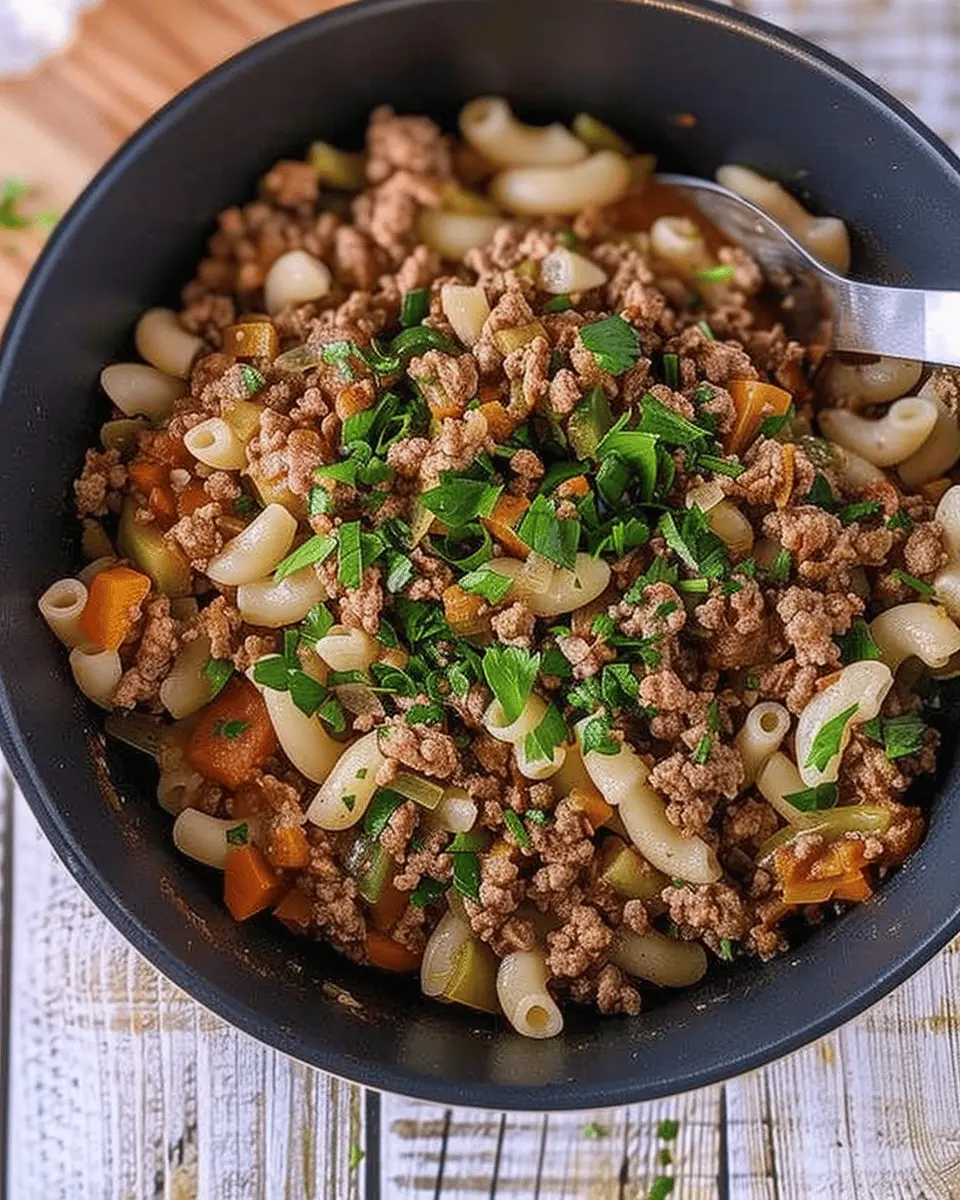 Crock Pot American Goulash: Easy Comfort Food with Turkey Bacon