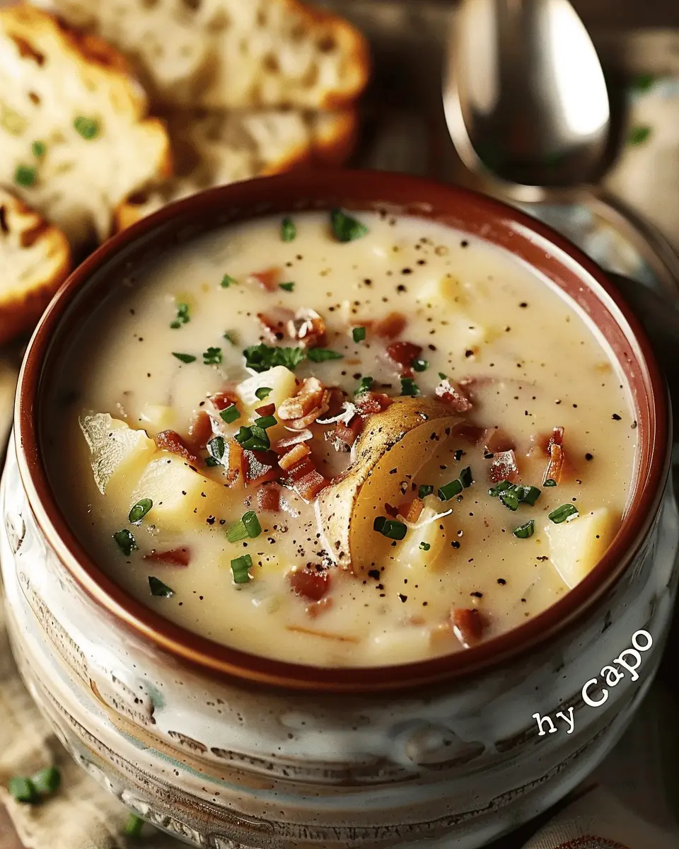 Crock Pot Crack Potato Soup: Easy Comfort with Turkey Bacon and Chicken Ham