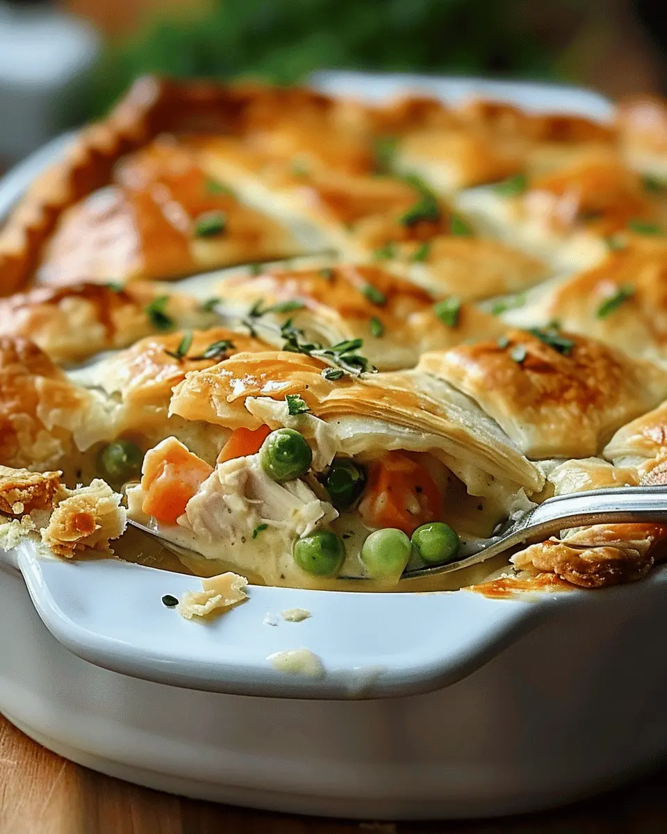 Easy Chicken Pot Pie Casserole: A Cozy, Comforting Family Meal