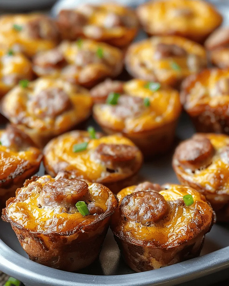High-Protein Pancake Sausage Mini Muffins: A Delicious Twist