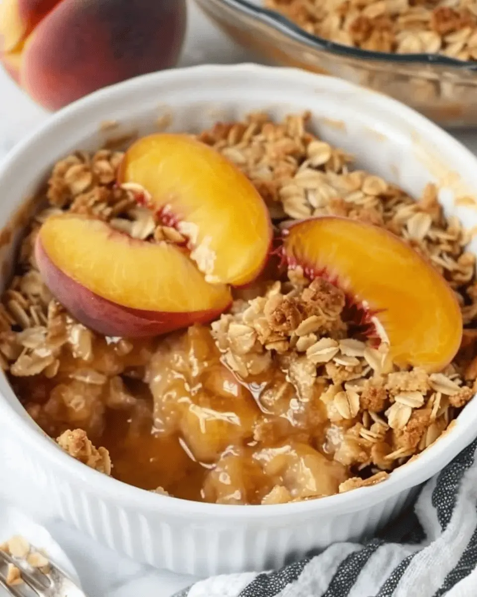 Old Fashioned Peach Crisp: A Juicy Delight for Every Home Cook