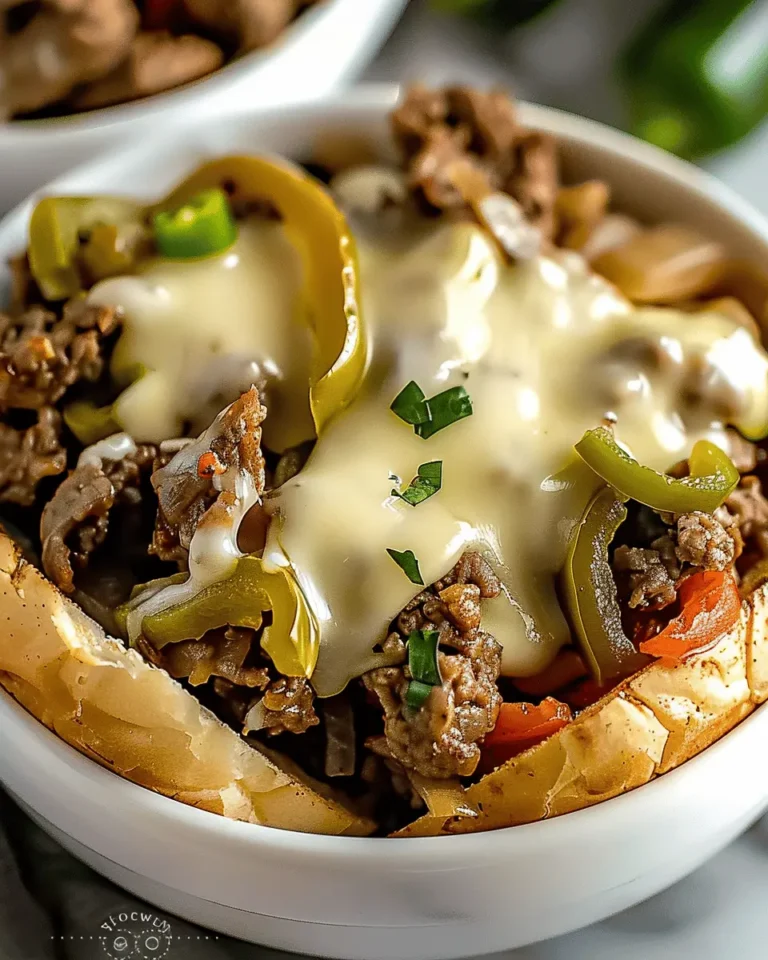 Philly Cheesesteak Bowls