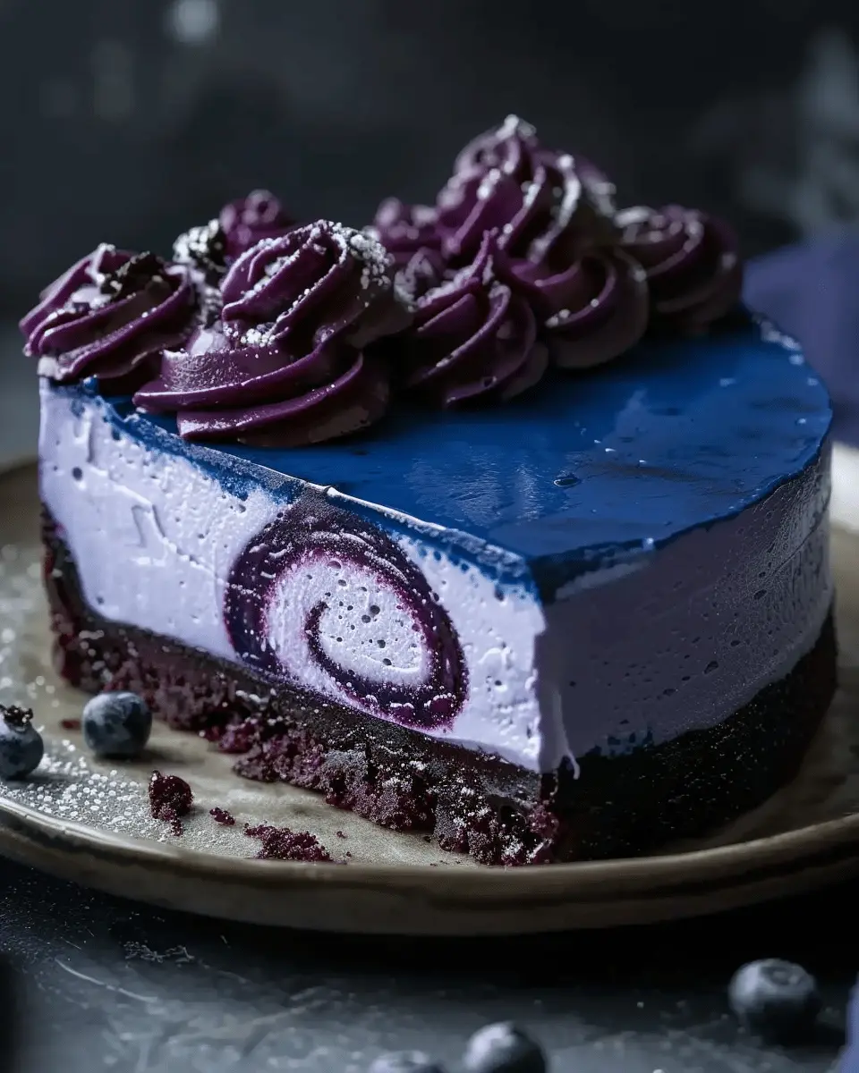 Ravenclaw Midnight Blueberry Cheesecake: An Indulgent Homemade Treat