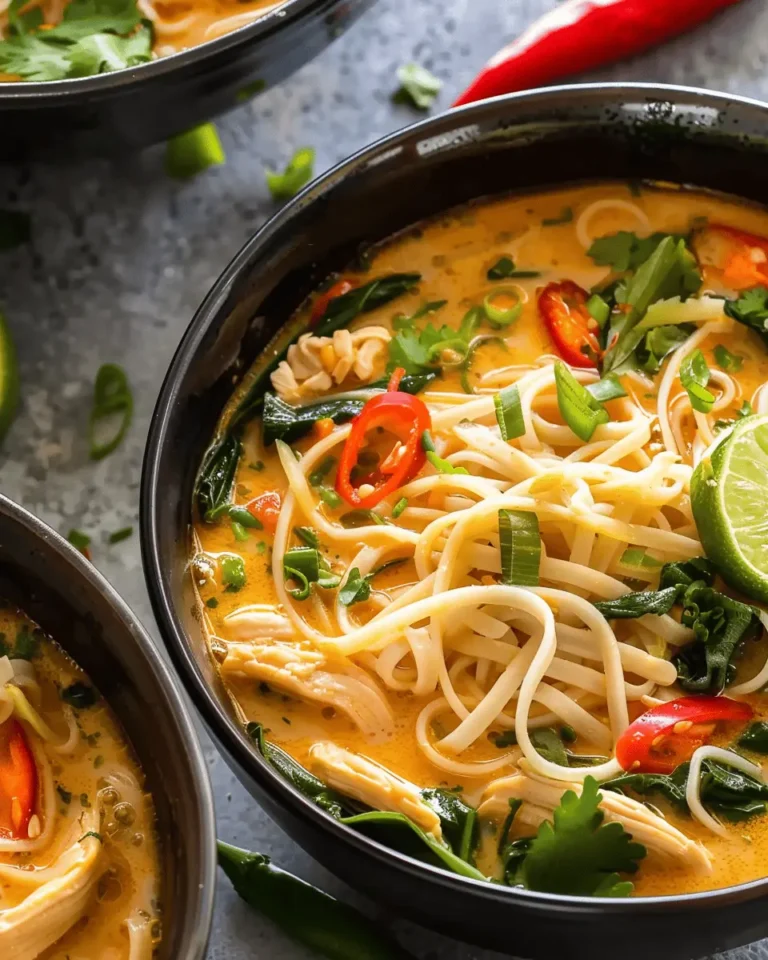 Thai Chicken Noodle Soup