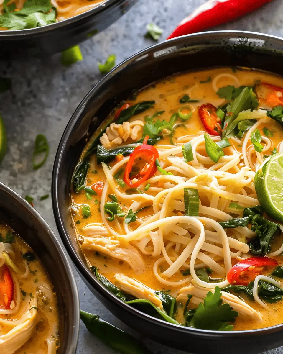 Thai Chicken Noodle Soup: Easy Comfort Food for Cozy Nights