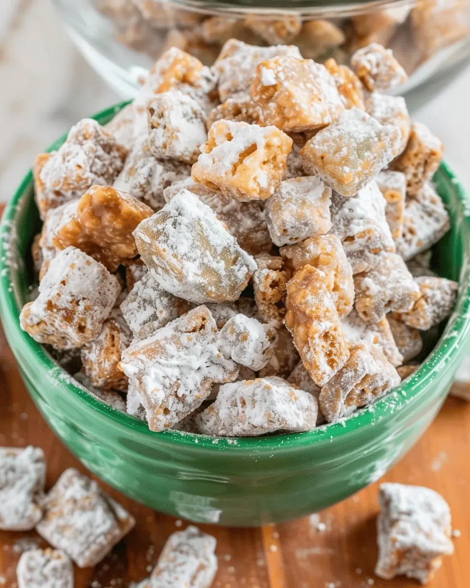 Caramel Apple Puppy Chow – Indulgently Sprinkled Delight
