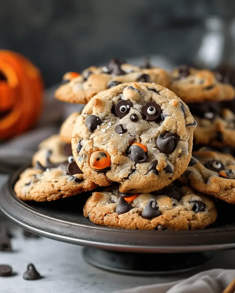 Halloween Chocolate Chip Cookies