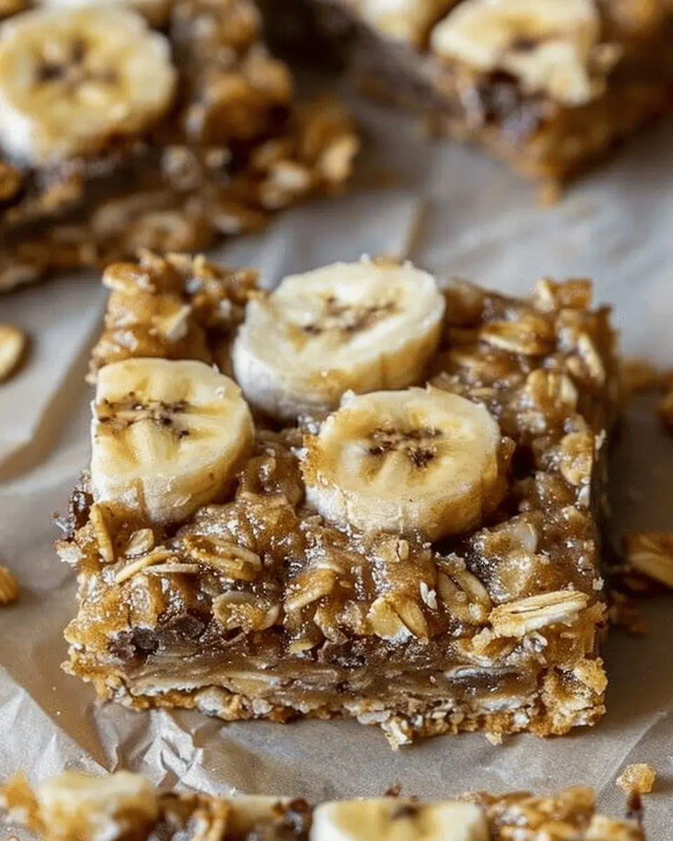 Banana Oatmeal Bars: Easy, Healthy Snack for Any Time of Day
