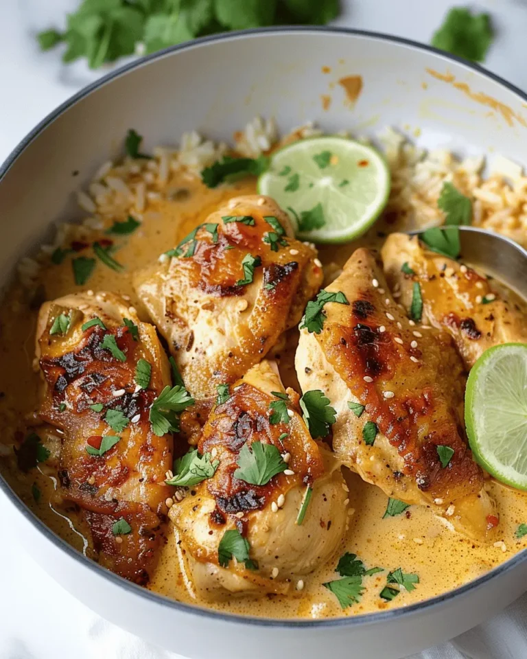 Creamy Coconut Milk Chicken Recipe