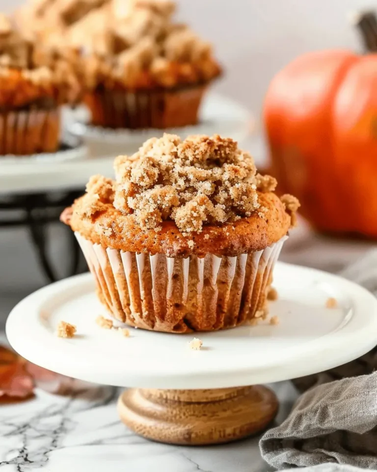 Small Batch Apple Pumpkin Streusel Muffins