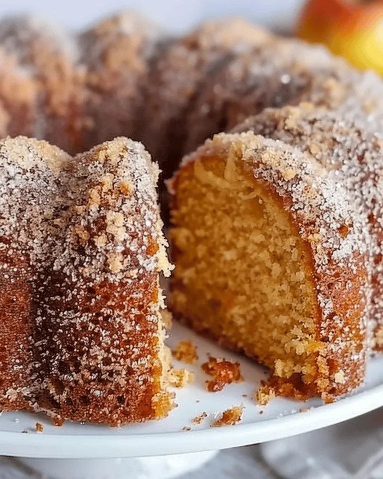 Apple Cider Donut Cake
