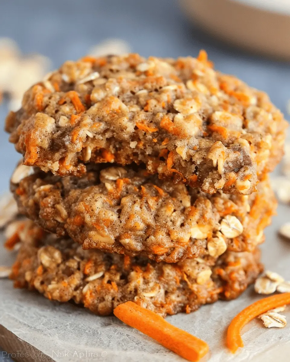 Healthy Carrot Cake Oatmeal Cookies That Everyone Will Love