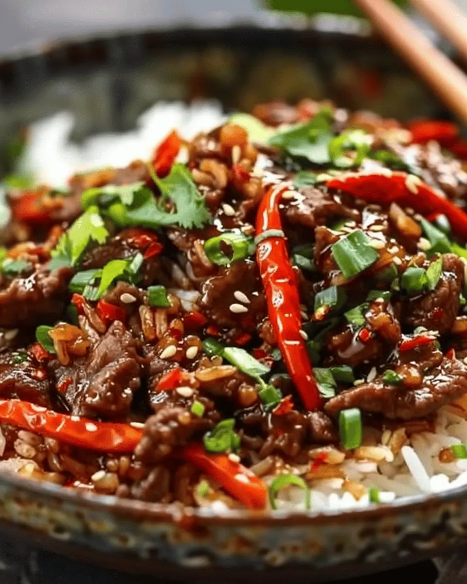 Crispy Chilli Beef Rice: The Easy, Flavor-Packed Comfort Dish