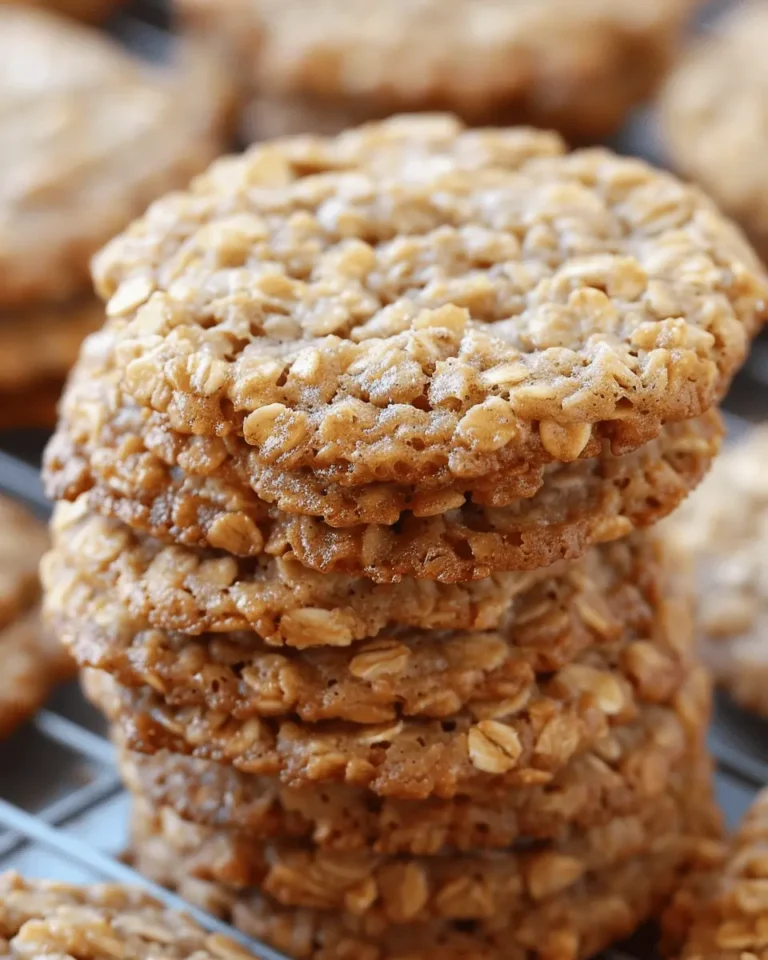 Brown Sugar Oatmeal Cookies