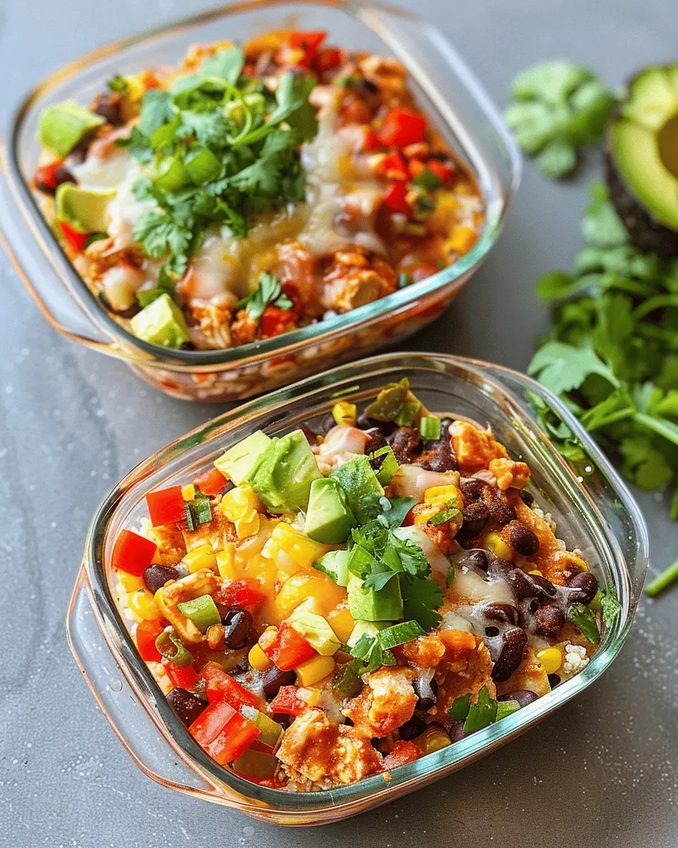 High-Protein Chicken Cottage Cheese Enchilada Bowls Made Easy