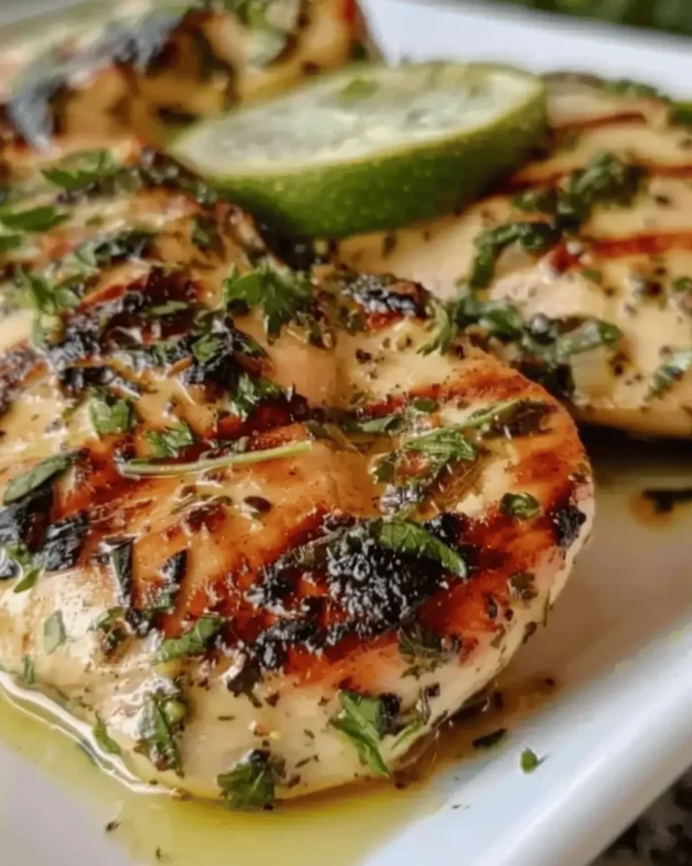 Mediterranean Herb Crusted Grilled Chicken