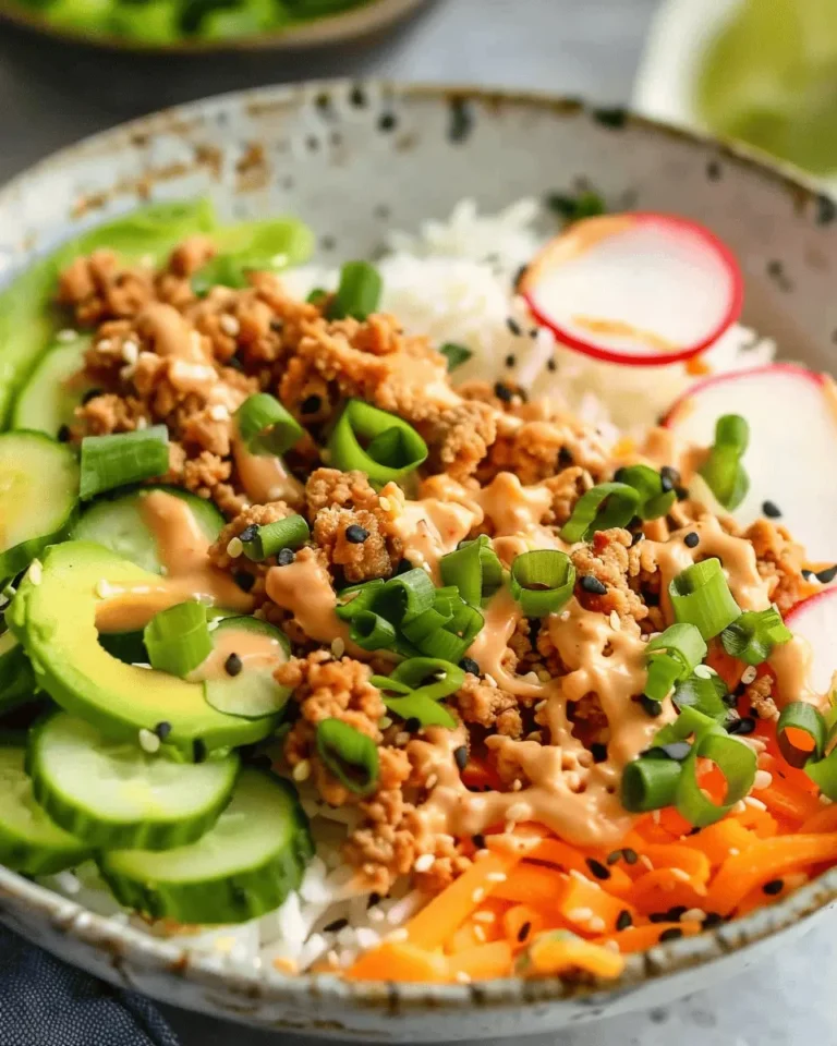 Ground Turkey Rice Bowls