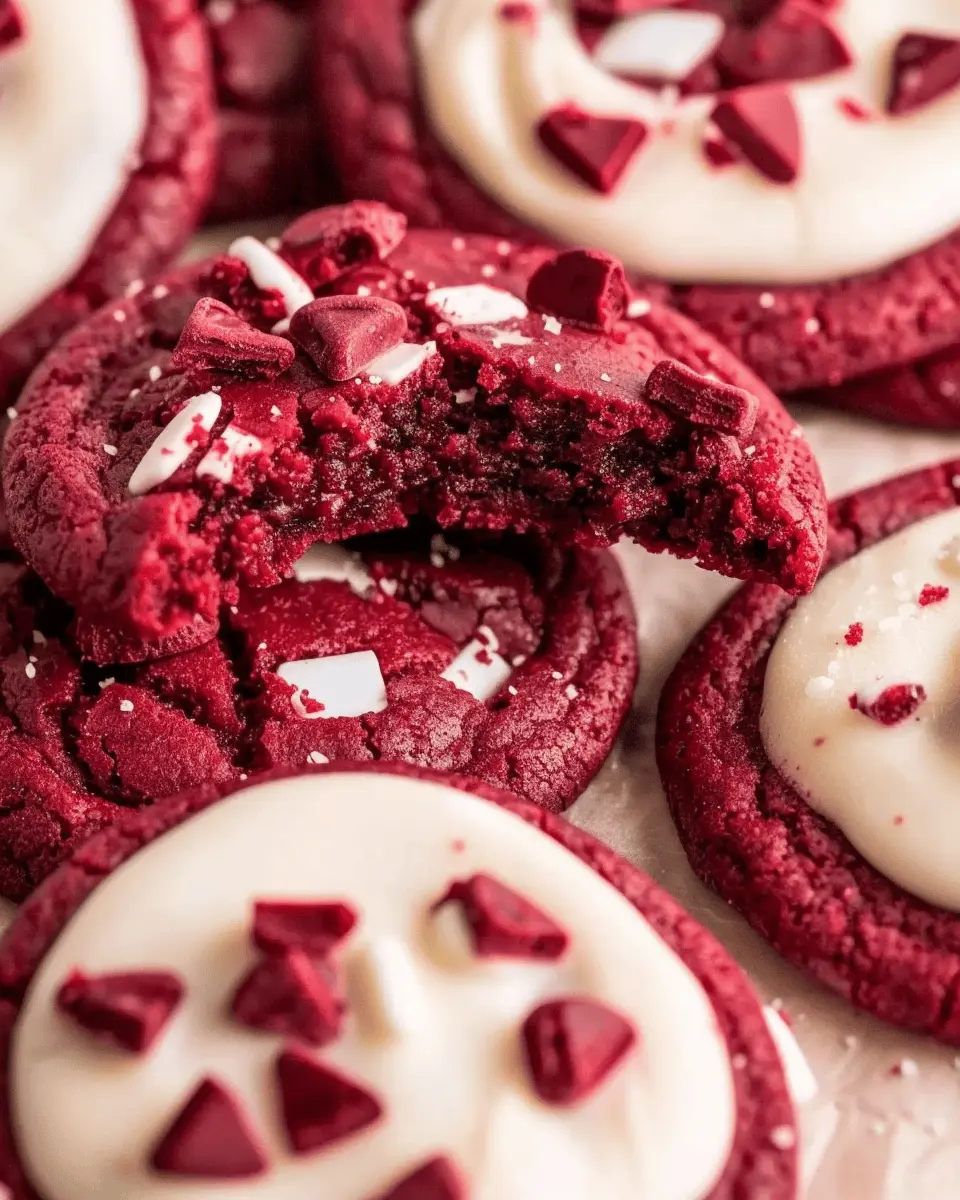 Red Velvet Cookies: Indulgent Treats for a Cozy Night In
