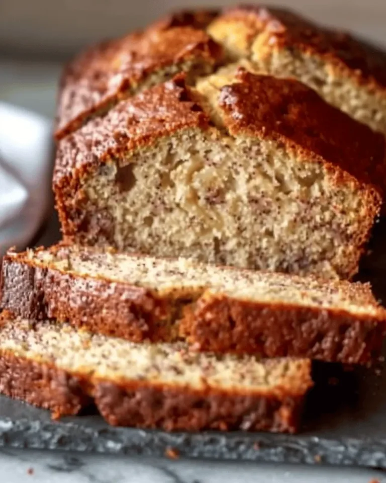 Moist Banana Bread Recipe