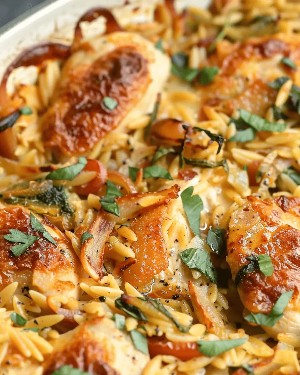 Monterey Chicken One-Pan Orzo: An Easy, Flavorful Family Dinner