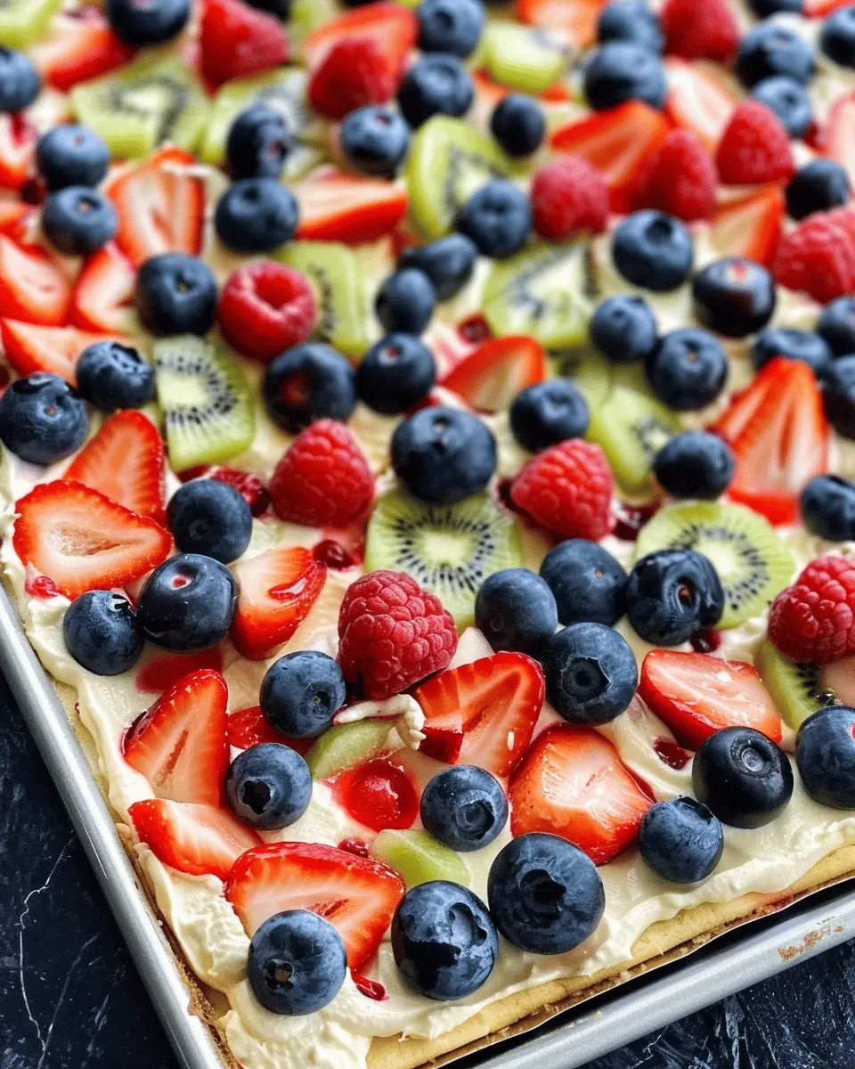 Sheet Pan Fruit Pizza: Easy Delight for Your Family Gatherings