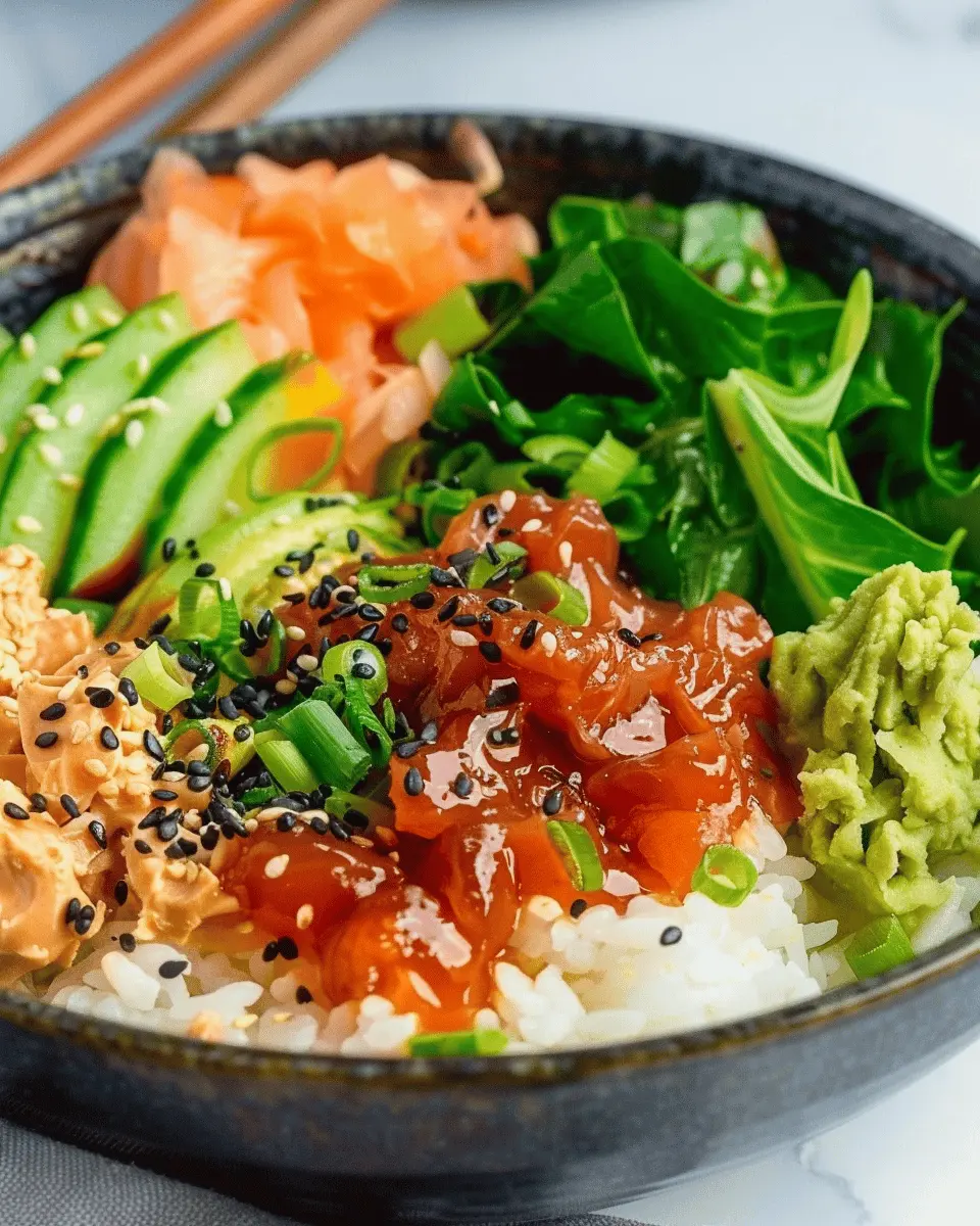 Canned Tuna Sushi Bowl: Easy Gourmet Meal for Busy Weeknights