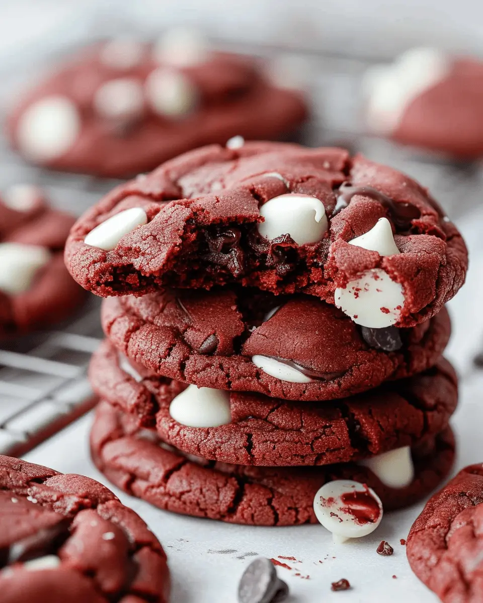 Red Velvet Chocolate Chip Cookies: The Best Indulgence at Home